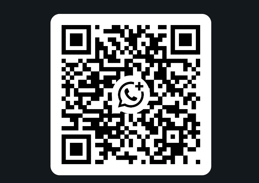 QR code de contato pelo WhatsApp